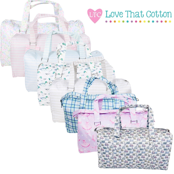 Overnight duffle embroidered