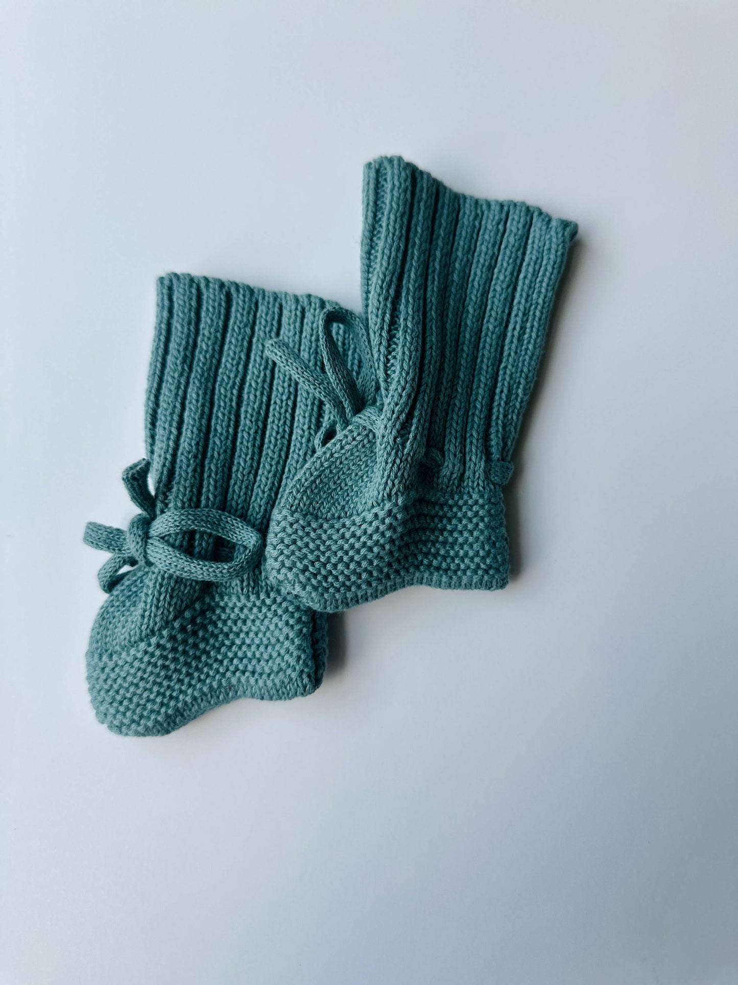 Cotton Baby Sweater, Hat & Booties Set – 0-3 Months